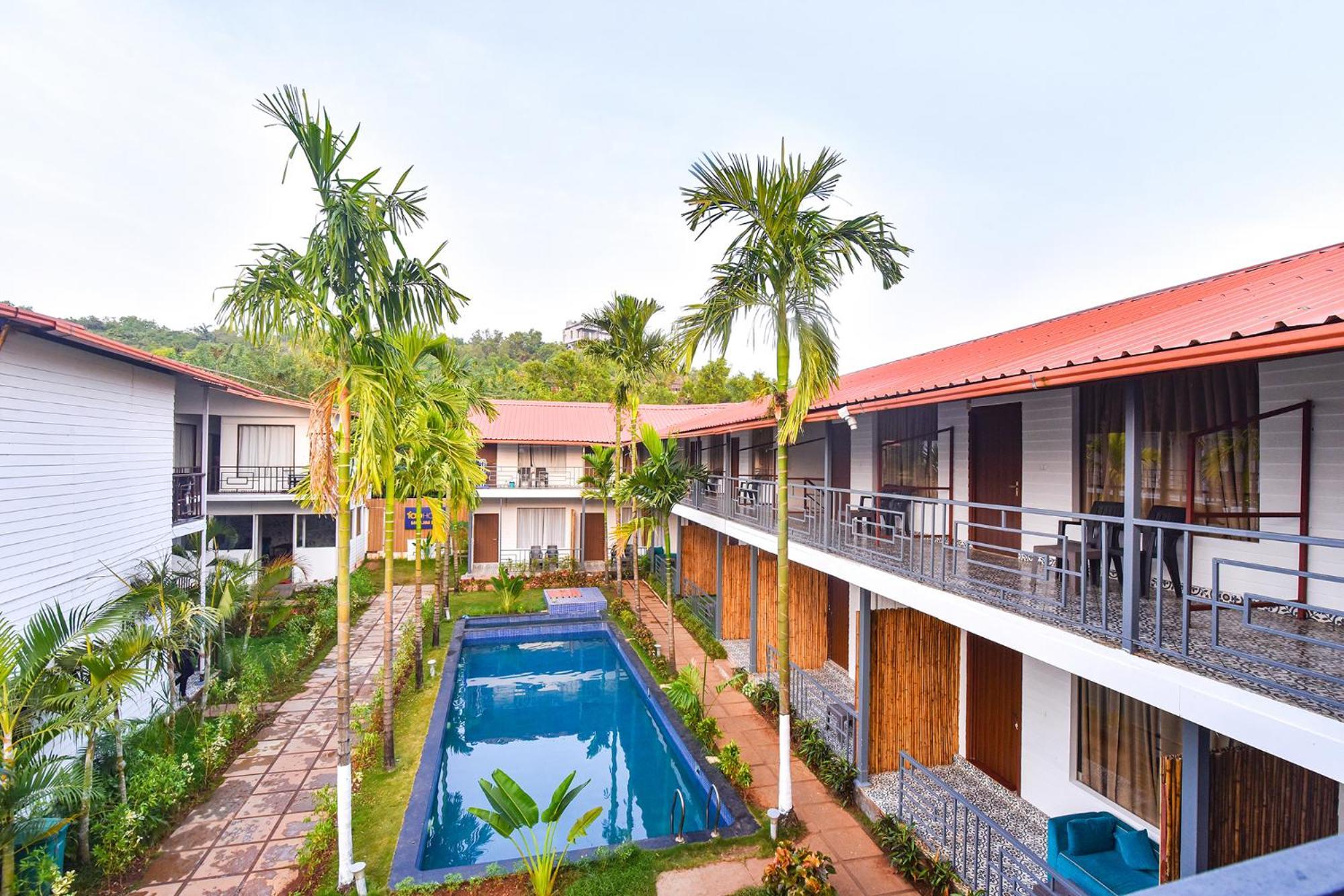 Fabhotel Morjim Bliss - 500M From Morjim Beach 외부 사진